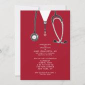Invitations du Docteur Graduation (Devant)