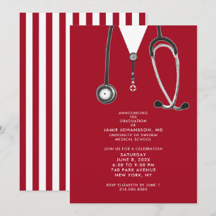 Invitations du Docteur Graduation