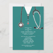 Invitations du Docteur Graduation (Devant)