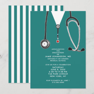 Invitations du Docteur Graduation