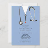 Invitations du Docteur Graduation (Devant)