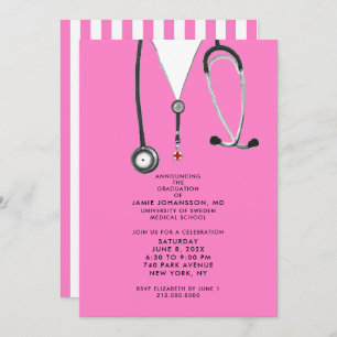 Invitations du Docteur Graduation