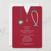 Invitations du Docteur Graduation (Devant)