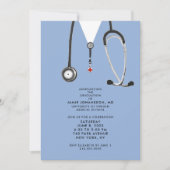 Invitations du Docteur Graduation (Devant)