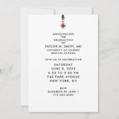 Invitations du Docteur Graduation (Dos)