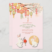 Invitations du Festival du milieu de l'automne (Devant / Derrière)