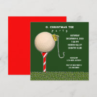 Invitations du Golf Party