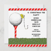Invitations du Golf Party (Devant)