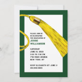 Invitations du Green Graduation Party (Devant)