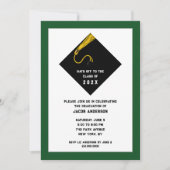Invitations du Green Graduation Party (Devant)