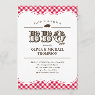 Invitations du groupe BBQ