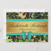 Invitations du groupe Camo Bachelorette (Devant)