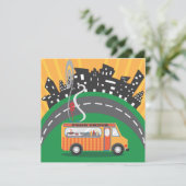 Invitations du groupe de blocs de camions alimenta (Debout devant)