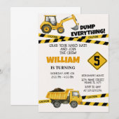 Invitations du groupe de construction (Devant / Derrière)