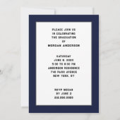 Invitations du groupe de diplômés (Dos)