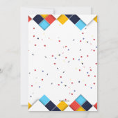 Invitations du groupe de diplômés (Dos)