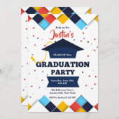 Invitations du groupe de diplômés (Devant / Derrière)