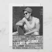 Invitations du groupe de diplômés [Blanc] (Devant)