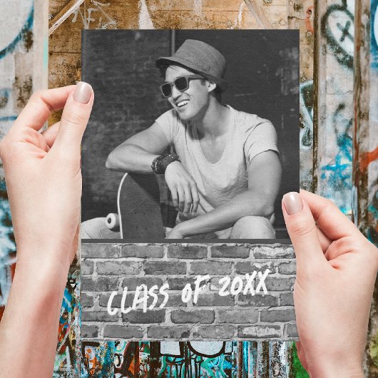 Invitations du groupe de diplômés [Blanc]