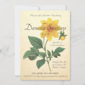 Invitations du groupe de diplômés | Botanique vint (Devant)