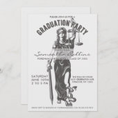 Invitations du groupe de diplômés | Justice de la (Devant / Derrière)