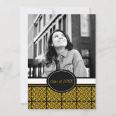 Invitations du groupe de diplômés [Or] (Devant)