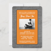 Invitations du groupe de diplômés [Orange] (Devant)