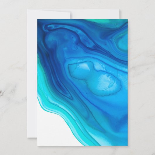 Invitations du groupe de graduation Ethereal Wave  (Dos)