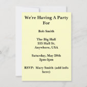 Invitations du groupe de retraite des enseignants (Dos)