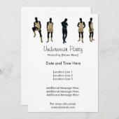 Invitations du groupe de sous-vêtements (Devant / Derrière)