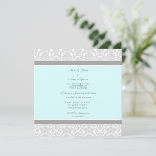 Invitations du groupe d'engagement Blue Grey Damas (Debout devant)