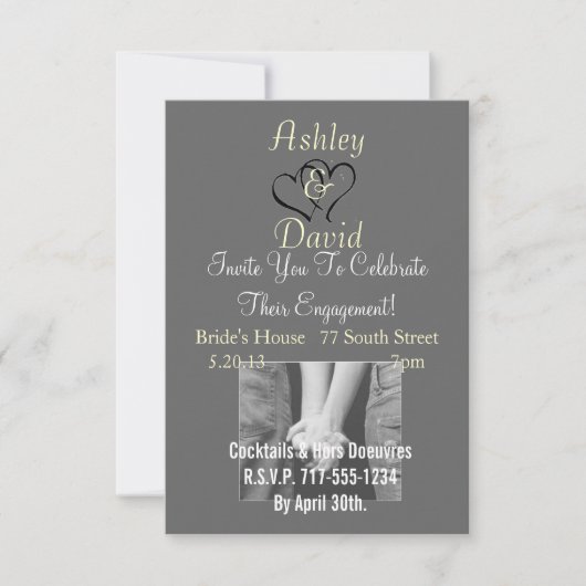 Invitations du groupe Enagagement (Devant)