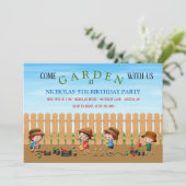 Invitations du Jardin des enfants (Debout devant)