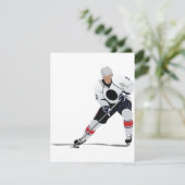 Invitations du joueur de hockey sur glace (Debout devant)