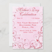 Invitations du jour de mère (Devant)