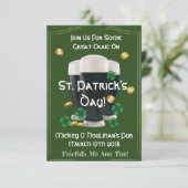 Invitations du jour de véritable St Patrick (Debout devant)
