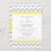 Invitations du Joyeux Joyeux Chevron (Devant / Derrière)