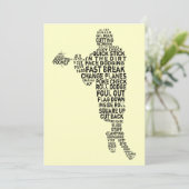 Invitations du Lacrosse Player (Debout devant)