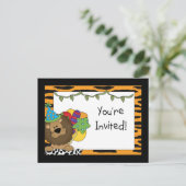Invitations du Lion Birthday Party (Debout devant)