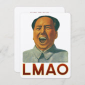 Invitations du LMAO Party (Devant / Derrière)