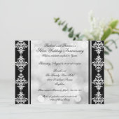 Invitations du Mariage d'anniversaire d'argent per (Debout devant)