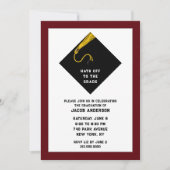 Invitations du Maroon Graduation Party (Devant)