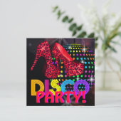 Invitations du Mirror Ball Disco Dance Party (Debout devant)