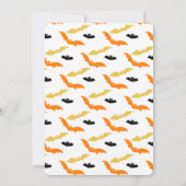 Invitations du Monster Mash Up Party Halloween (Dos)