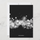 Invitations du nouvel an Champagne Sparkler (Dos)