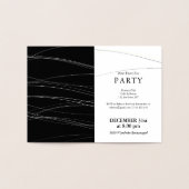 Invitations du Nouvel An de la veille de la fête d (Intérieur)