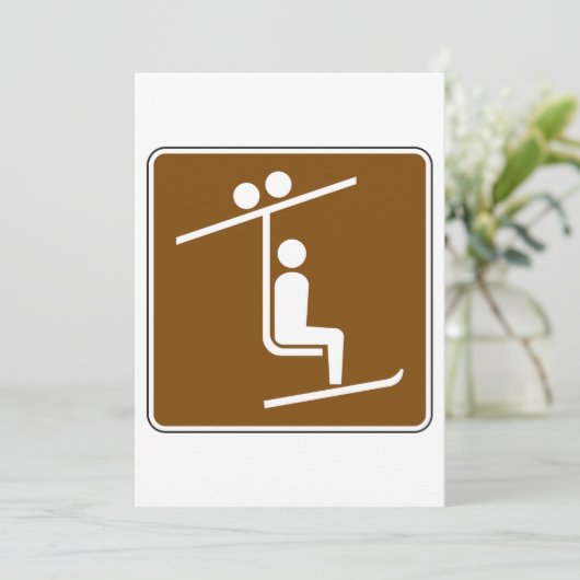 Invitations du panneau de levage (Debout devant)