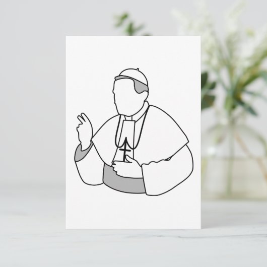 Invitations du pape (Debout devant)