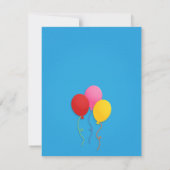 Invitations du parti Anniversaire de enfant Trampo (Dos)