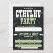 Invitations du parti Cthulhu (Devant)